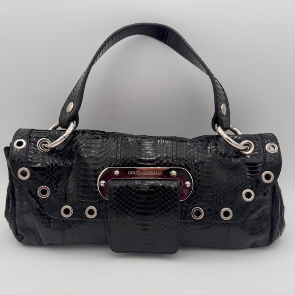 DOLCE & GABBANA East to West Shoulder Bag Black